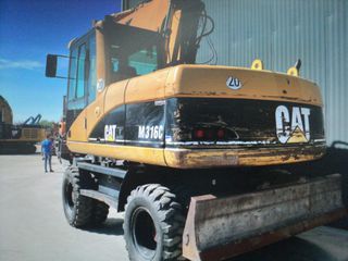 Εκσκαφέας Με Λάστιχα CAT 2004 Μ316C-thumb-1