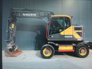 Εκσκαφέας Με Λάστιχα Volvo 2016 EWR150-thumb-4