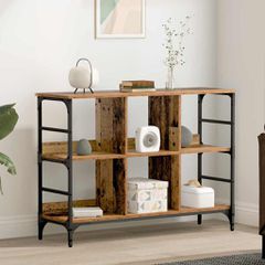 Πλαϊνό γραφείο Καφέ 102 x 32 x 73.5 εκ Επεξεργασμένο ξύλο 883525