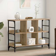 Πλαϊνό γραφείο Καφέ 102 x 32 x 73.5 εκ Επεξεργασμένο ξύλο 883526