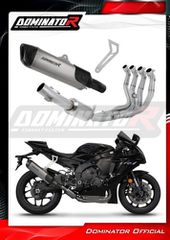 Dominator Εξάτμιση Ολόσωμη HP6 EXTitanium/Carbon End  Yamaha R1  2020 - 2024 Με Σιγαστήρα