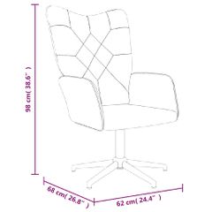 Πολυθρόνα Relax Σχέδιο Patchwork Υφασμάτινη με Σκαμπό 328200-thumb-8