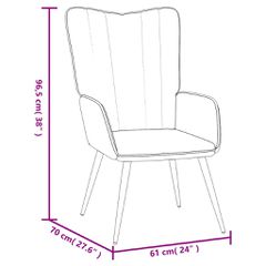 Πολυθρόνα Relax Μαύρη Βελούδινη 327683-thumb-7