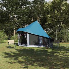 Οικογενειακή Τέντα Tipi Μπλε για 6 Άτομα, Υδατοαπωθητική