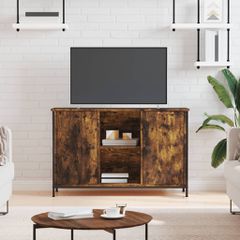 Έπιπλο Τηλεόρασης Καπνιστή Δρυς 100x35x65 εκ. Επεξ. Ξύλο 832780