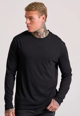Funky Buddha Ανδρικό Relaxed fit t-shirt με raw edges FBM011-013-07