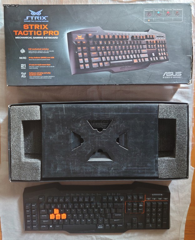 Asus Strix Tactic Pro Mechanical Gaming Keyboard