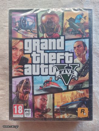 Σφραγισμενο Grand Theft Auto V - GTA 5 για PC-thumb-1