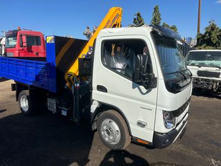 Ανατροπή + Γερανός Mitsubishi 2025 FUSO 6S15 με καινούργιο γερανό-thumb-1