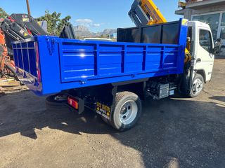 Ανατροπή + Γερανός Mitsubishi 2025 FUSO 6S15 με καινούργιο γερανό-thumb-4