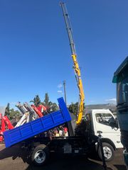 Ανατροπή + Γερανός Mitsubishi 2025 FUSO 6S15 με καινούργιο γερανό-thumb-5