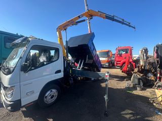 Ανατροπή + Γερανός Mitsubishi 2025 FUSO 6S15 με καινούργιο γερανό-thumb-13