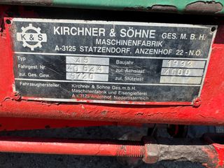 Κοπροδιανομέας 1992 KIRCHNER 45 T-thumb-7
