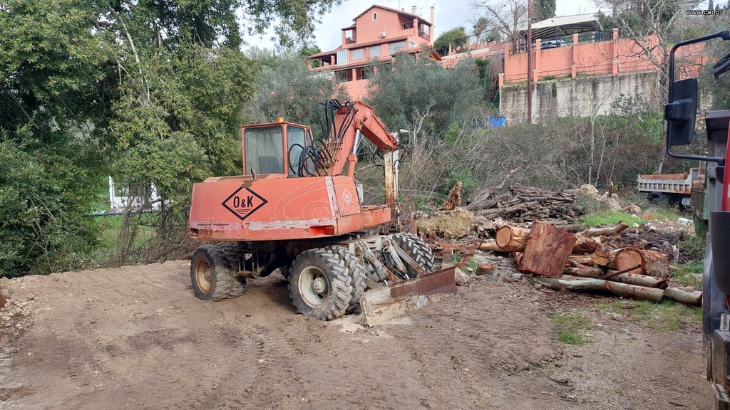 Εκσκαφέας Με Λάστιχα O & K 1985 MH4
