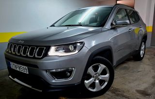 Jeep Compass 2018 LIMITED ΠΑΝΟΡΑΜA-LED  17"ΖΑΝΤΕΣ ΔΕΡΜΑΤΙΝΑ ΑUTOCLIMA ΕΛΛΗΝΙΚΟ