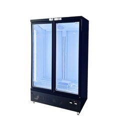 Βιτρίνα ψυγείο Συντήρησης 950 lt, 2 περιστροφικές πόρτες +2οC έως +8οC, διαστάσεων 125x70χ205.