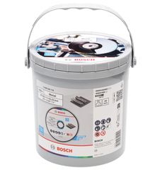 ΤΡΟΧΟΣ 125x1mm ΣΕΤ 100τμχ Standard for Metal ΣΙΔΗΡΟΥ BOSCH 2608626116