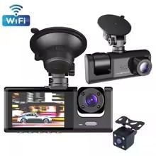 Καταγραφική τριπλή κάμερα Wifi 1080P full HD Κωδικός: ST369.....SoundStreet.....