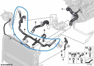 ΚΟΛΑΡΟ ΝΕΡΟΥ BMW  E82 E88  E90 E91 E92 E93 / NTY ''BMW Bαμβακας''-thumb-9