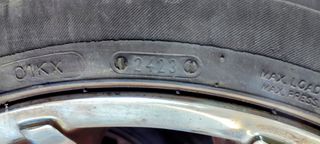 ΖΑΝΤΟΕΛΑΣΤΙΚΑ 16" (5×100) ΜΕ ΕΛΑΣΤΙΚΑ 205/45 R16 RIKEN(DOT 23) μεταχειρισμένα 4 τεμάχια***TYRES SHOP PARADISIS***