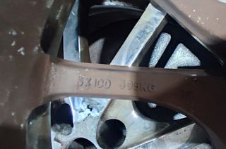 ΖΑΝΤΟΕΛΑΣΤΙΚΑ 16" (5×100) ΜΕ ΕΛΑΣΤΙΚΑ 205/45 R16 RIKEN(DOT 23) μεταχειρισμένα 4 τεμάχια***TYRES SHOP PARADISIS***-thumb-1