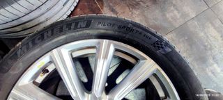 ΖΑΝΤΟΕΛΑΣΤΙΚΑ 20" ΓΝΗΣΙΑ VOLVO (5×108) ΜΕ ΕΛΑΣΤΙΚΑ 275/45R20 MICHELIN 4 μεταχειρισμένα.***TYRES SHOP PARADISIS***-thumb-3