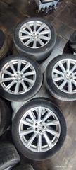 ΖΑΝΤΟΕΛΑΣΤΙΚΑ 20" ΓΝΗΣΙΑ VOLVO (5×108) ΜΕ ΕΛΑΣΤΙΚΑ 275/45R20 MICHELIN 4 μεταχειρισμένα.***TYRES SHOP PARADISIS***-thumb-5