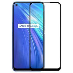 Full Glue Tempered Glass 5D for Honor 50 black frame