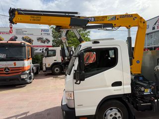 Γερανός-Φορτηγά Με Γερανό Mitsubishi 2021 FUSO CANTER 9C18 COPMA 78.4 NEW-thumb-6