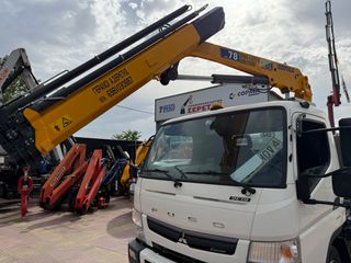 Γερανός-Φορτηγά Με Γερανό Mitsubishi 2021 FUSO CANTER 9C18 COPMA 78.4 NEW-thumb-17