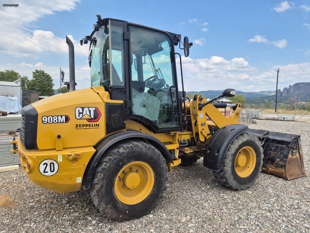 Φορτωτής Με Λάστιχα CAT 2020 908M  Αριστο!