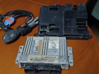 Εγκέφαλος + Κίτ CITROEN XSARA II KFW PEUGEOT  SAGEM 1.4L - 8V  9646243580  S2000-2C   2000 - 2004