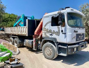 Ανατρεπόμενο Για Containers Με Βραχίονες MAN 1995 26.402 6x4