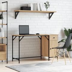 Γραφείο Υπολογιστή Sonoma Δρυς 131x48x75 εκ. Επεξεργασμένο Ξύλο 836219