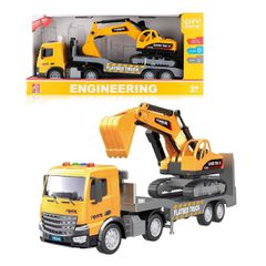 Νταλίκα Με Εσκαφέας Με Φωτά Και Ήχους RJ3366 Martin Toys