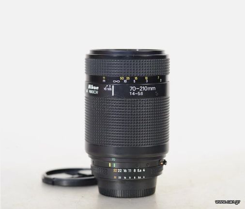 Nikon70-210mmf/4-5.6AFNikkor–ΤηλεφακόςZoomγιαNikonDSLRFullframeφακόςMADEINJAPAN!