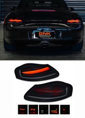 ΦΑΝΑΡΙΑ ΠΙΣΩ Porsche Boxster 986 Smoked Black Full LED & Sequential Tail Lights 1997-2004