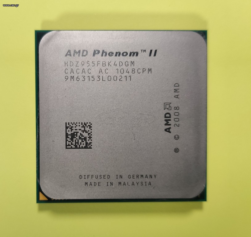 Επεξεργαστής AMD Phenom II X4 955 125watt socket AM2+/AM3