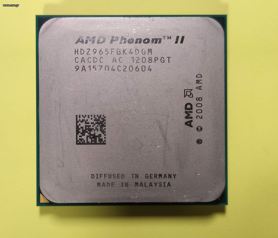 Επεξεργαστής AMD Phenom II X4 965 socket AM2+/AM3