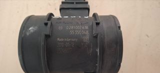 OPEL CORSA D COMBO C VECTRA C ASTRA H GM 55350048 BOSCH 0281002618 AIRFLOW ΜΕΤΡΗΤΗΣ ΜΑΖΑΣ ΑΕΡΑ Z13DTH Z13DTJ Z17DTH Z19DTH DIESEL 1.3 1.7 1.9