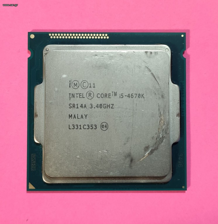 Επεξεργαστής i5 4670k socket 1150