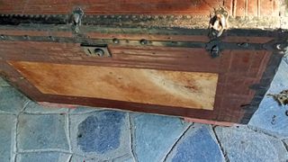 ΜΠΑΟΥΛΟ-ΞΥΛΟ,ΜΕΤΑΛΛΟ ,ΔΕΡΜΑ-ΔΙΑΣΤΑΣΕΙΣ (0,95Χ 0,50Χ ΥΨΟΣ 0,55)