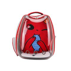 BACKPACK ΣΑΚΙΔΙΟ ΠΛΑΤΗΣ ΓΑΤΑΣ ΔΙΑΦΑΝΗ 31x28x42cm