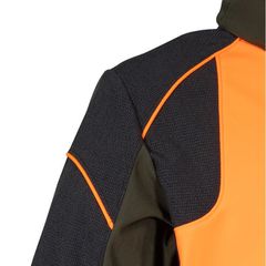 Cofra Seewald clay brown/black/orange Κυνηγετικό Ελαστικό Softshell Jacket-thumb-1