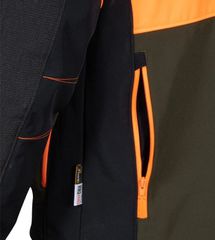 Cofra Seewald clay brown/black/orange Κυνηγετικό Ελαστικό Softshell Jacket-thumb-5