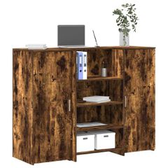 Γραφείο υποδοχής 135x50x103,5 εκ. Επεξεργασμένο Ξύλο 3324191