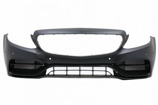 Body Kit Για Mercedes-Benz C-Class W205 14-20 Sedan Amg C63s Facelift Look Με Μάσκα & Μπούκες