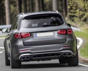 Body Kit Για Mercedes-Benz GLC SUV X253 Facelift 2020-2021 Amg Line GLC63sAmg Look Με Προφυλακτήρες, Μάσκα, Μπούκες-thumb-3