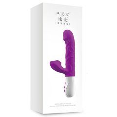 Thrusting Sucking - Heating Rabbit Vibrator-thumb-3