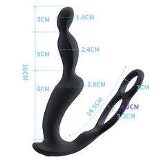 Double Ring Prostate Vibrator Wireless-thumb-5